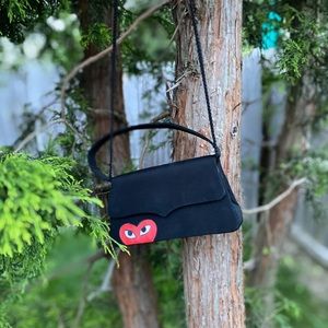 Handpainted Comme des Garçons Design on Crossbody